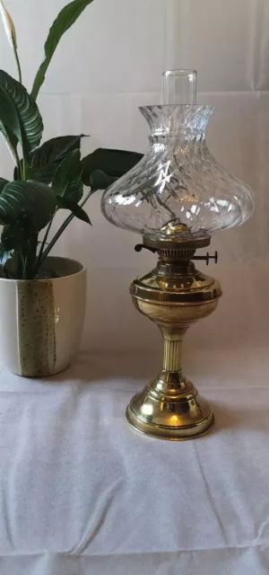 vintage brass oil lamp burner