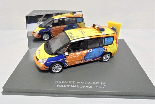 Renault Espace Iv Police Nationale Tour De France 2003 Universal Hobbies # Norev