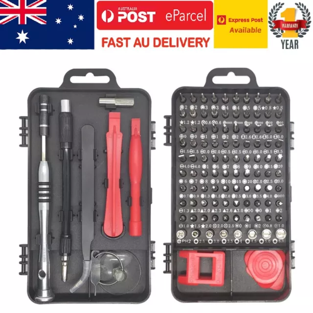 Screwdriver Set Tool Precision Repair Kit Phone Magnetic Laptop Watch 115 Pcs