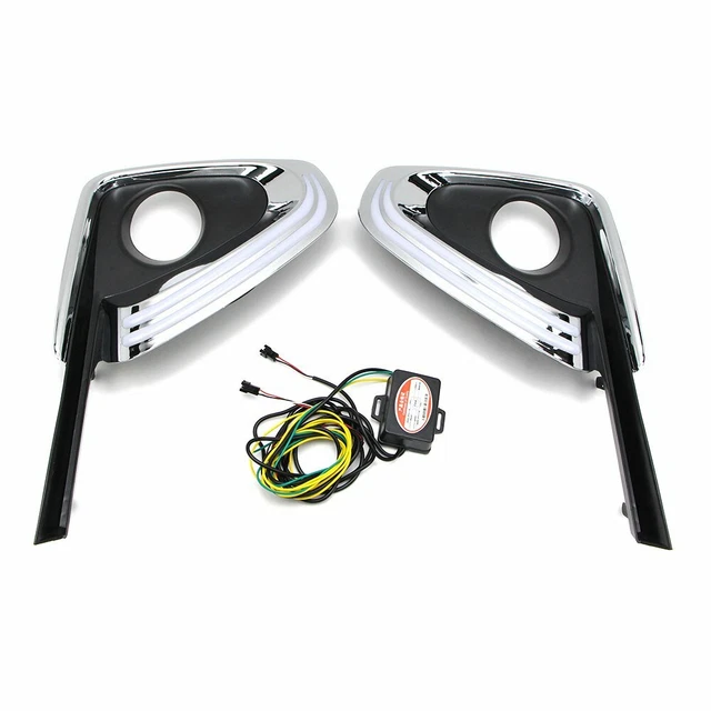 QKLsudua 2 Luci Led Per Specchietti Auto - Indicatori Di Direzione Dinamici Sequenziali Per Audi A4 B9, A5, S5, RS5 (2016->), Blu/Giallo