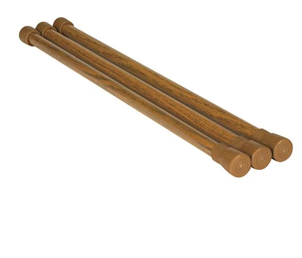 Set of 3 Camco Refrigerator / Cabinet Bars for RV / Trailer / Motorhome