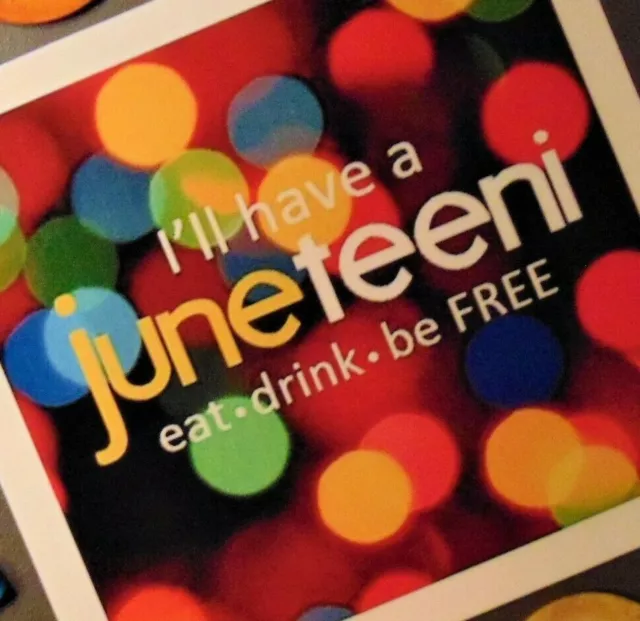 Fun JUNETEENTH Fridge MAGNET Freedom Day Gift Black History Holiday Celebration