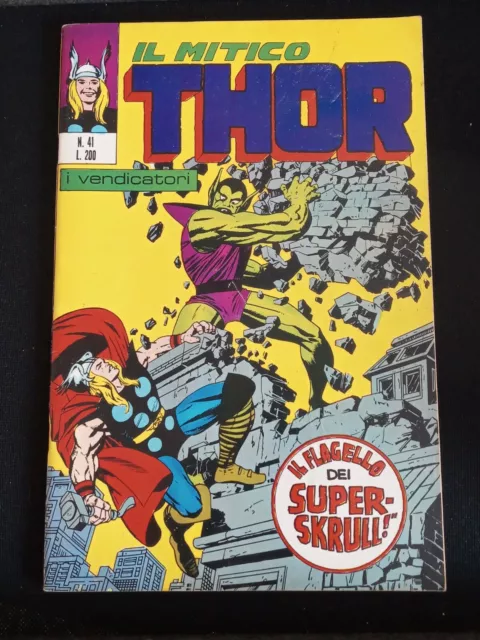 ***Il Mitico Thor N. 41*** Ed. Corno (24 Ottobre 1972) No Resa !!!