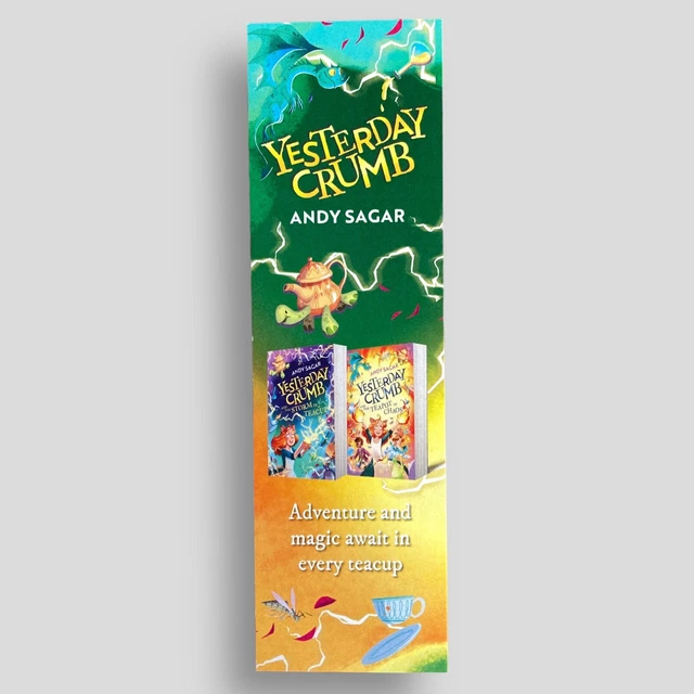 Yesterday Crumb Andy Sagar Collectible Promotional BOOKMARK -not the book