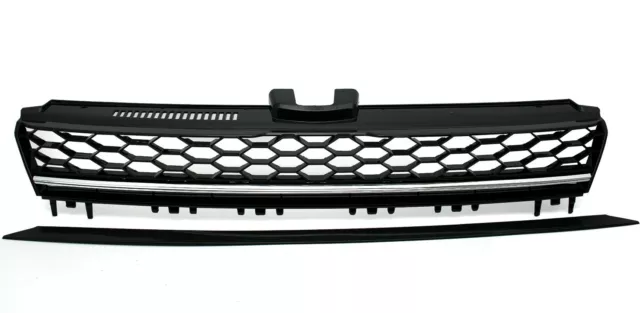 NOU Front Grille pentru pour VW GOLF 7 VII R STIL DE TIP crom FR GRVW12EM XINO F