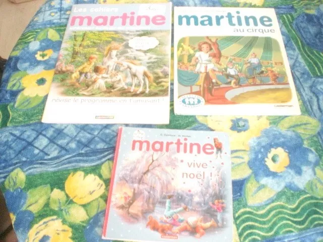 Les livres Martine 5 euros