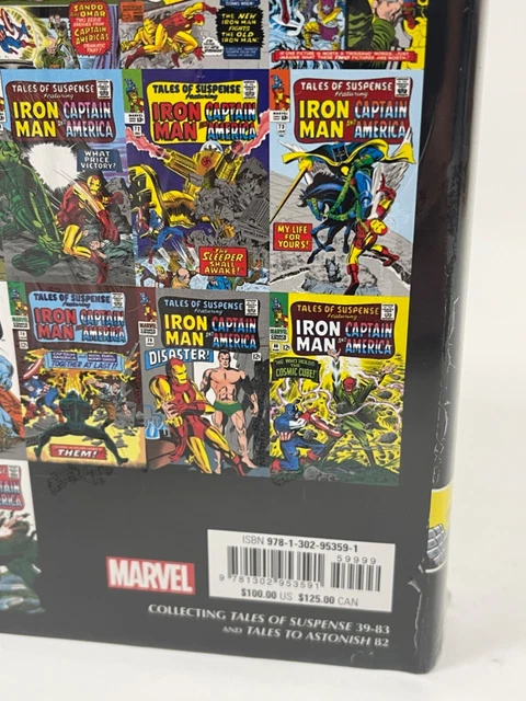 The Invincible Iron Man Omnibus Vol 1 KIRBY DM COVER Marvel HC Hardcover Sealed 3