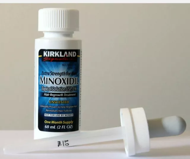1 Month Kirkland Minoxidil 5% Men Hair Loss Regrowth Generic Treatment Exp 04/25