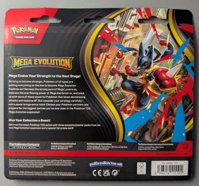 Pokémon TCG: Mega Evolution 3 Booster Packs & Psyduck Promo Card