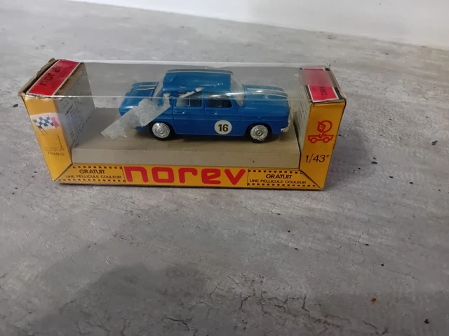 Norev 1/43 Renault R8 Gordini N°14 – Modèle Ancien Brillant, Sans Boîte
