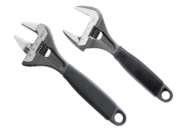 Bahco Ergo ™ Extra Large Mâchoire Clé Réglable Double Paquet BAHADJ903129