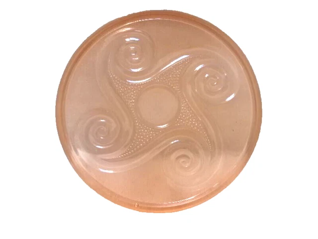 Dessous de plat art déco en verre