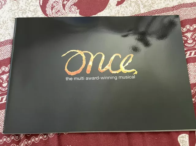 Once Musical Souvenir Program Ronan Keating