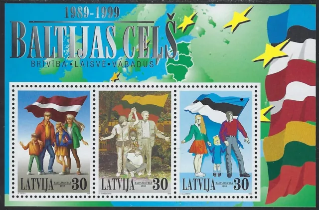 Latvia - MNH Souvenir Sheet #494 ............13S-20 ..............1127