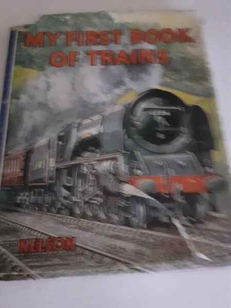 MY FIRST BOOK OF TRAINS, WAY, R. Barnard, Good Condition, ISBN £5.99 ...