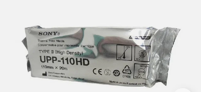 Rotolo Carta Termica Sony UPP-110HG Originale Per Stampante Ecografica MedicalClick