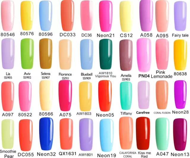 Bluesky Gel Nail Polish Spring Summer Popular Wanted Colors Uv Led Soak Off