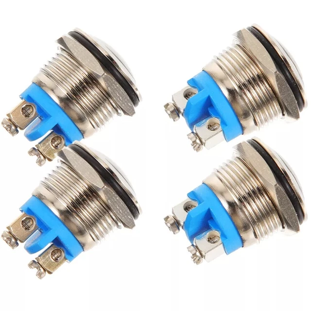 Boutons De Guitare/basse Avec Repère - Lot De 10, Dorés, Pour Pots Métriques ≤ 8,5 Mm
