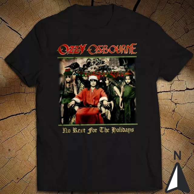 VINTAGE MUSIC T-SHIRT Ozzy Osbourne No Rest for the Holidays Ozzmosis ...
