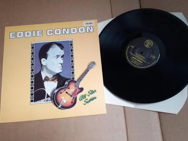 EDDIE CONDON ALL STAR SESSION Vinyl LP RECORDED 1944 (1975 ) UK DJML 065 Record