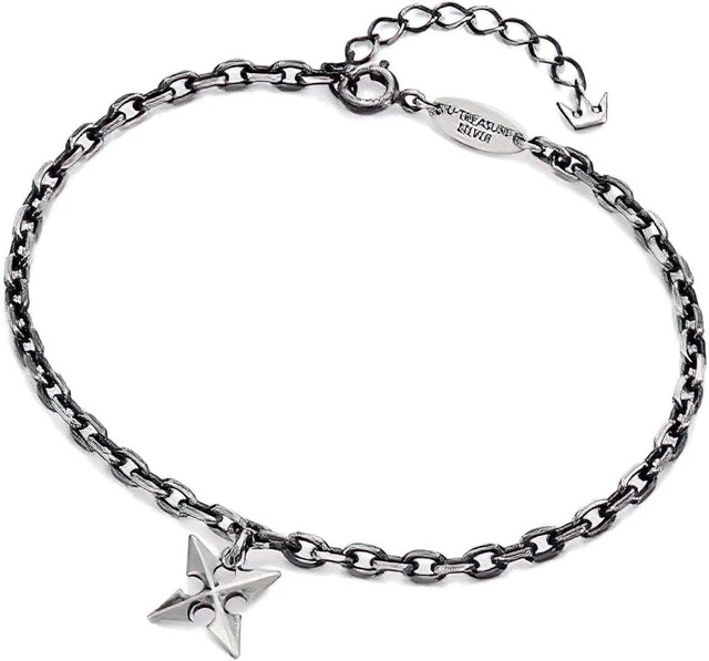 KINGDOM HEARTS Bracelet Silver jewelry Roxas  U-Treasure NEW