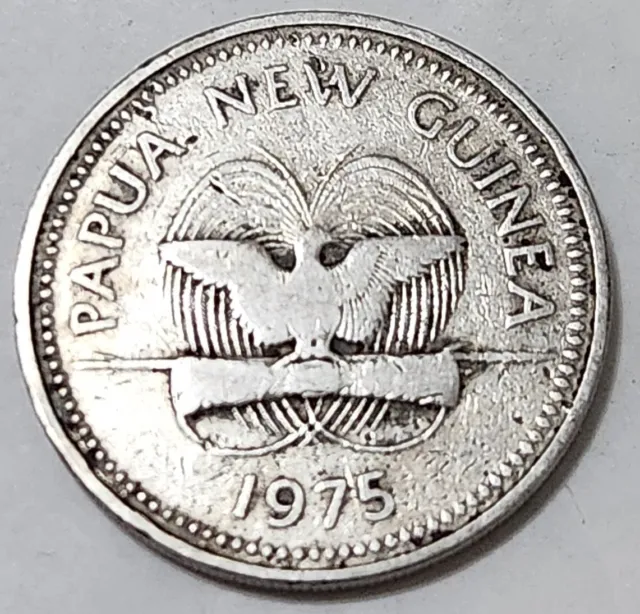 Papua New Guinea 🇵🇬 Twenty (20) Toea Coin 1975
