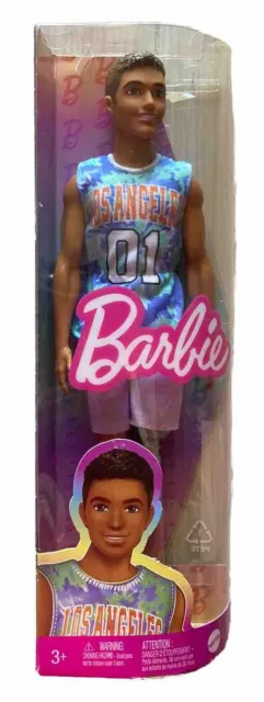 Barbie Ken Fashionistas Doll 212 Prosthetic Leg Los Angeles Jersey NEW 3+