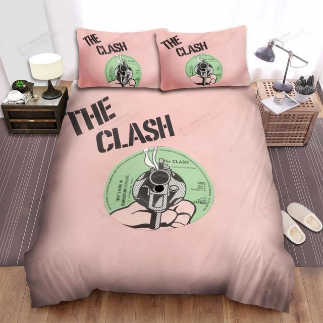 WHITE MAN IN Hammersmith Palais Single The Clash Quilt Duvet Cover Set