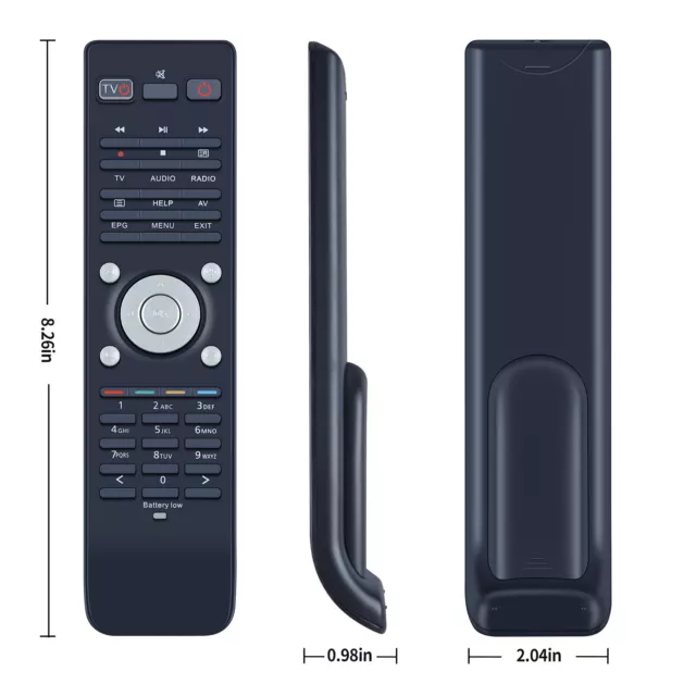 Fernbedienung für VU + 4K Zero Set Top TV Box VU Duo2.VU + VU + Duo Solo 2 STB