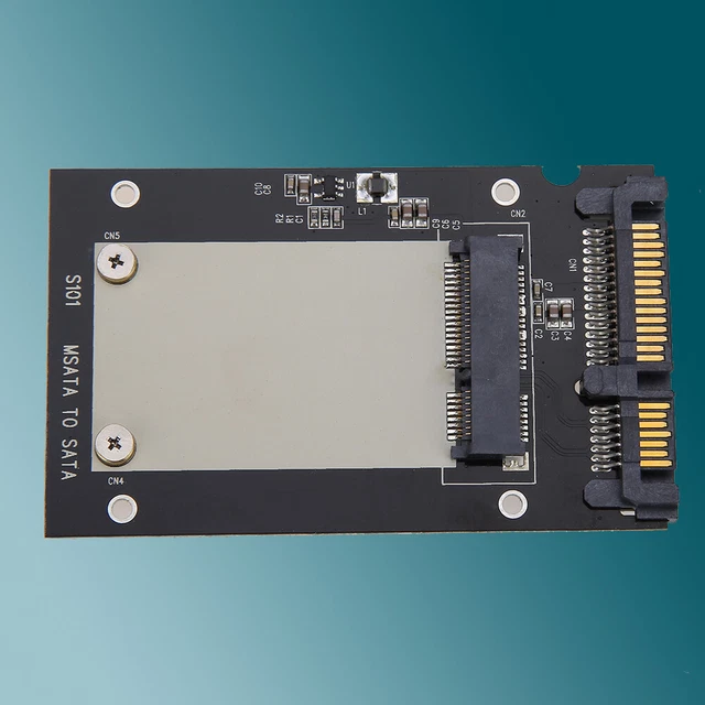 MINI-PCIE PCI-E MSATA SSD auf 2,5-Zoll-SATA3-Konverter-Adapter-Karte 50 ...