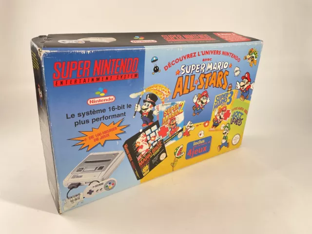 Super Nintendo Console Pack Super Mario All Stars FRA Excellent état