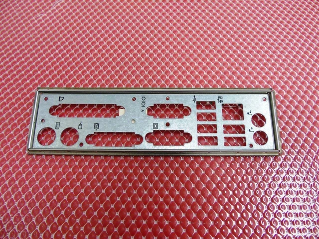 HP COMPAQ DC5750 Desktop Tower Motherboard I/O Plate Metal Shield Back ...