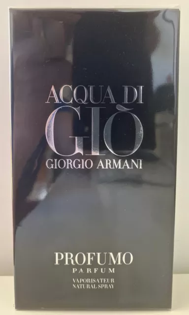 Giorgio Armani Acqua di Gio Profumo 125 ml eau de Parfum Natural Spray NEU & OVP