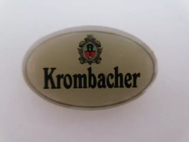 Bier Pin Krombacher Brauerei beer Germany