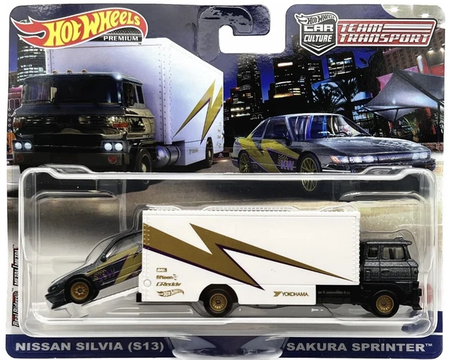 HOT WHEELS 2023 Team Transport 52 Nissan Silvia S13 & Sakura Sprinter 0.99 PicClick HOT WHEELS 2023 Team Transport 52 Nissan Silvia S13 & Sakura Sprinter 0.99 PicClick
