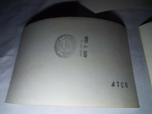 3 Seltene 1936 Grossflut B & W Bilder Eisenbahn Versandhof Unter Wasser Lesen!! 11