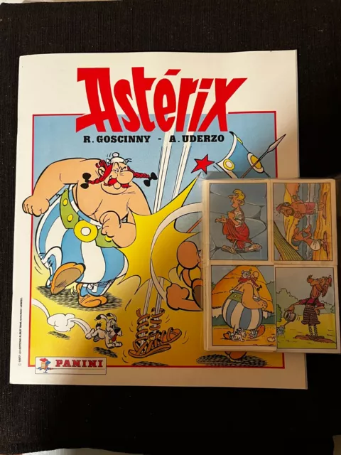 Album Vide+ Set Complet Vignettes Stickers Asterix 1987 Panini Gosciny Rare 2