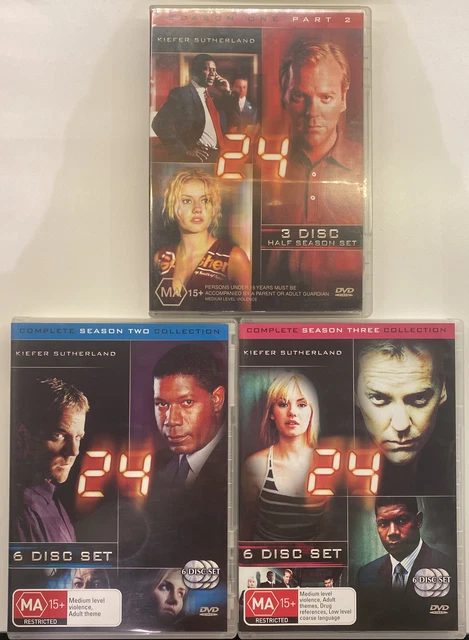 24 TWENTY FOUR シーズン1-6 DVD セット まとめ 24 TWENTY FOUR