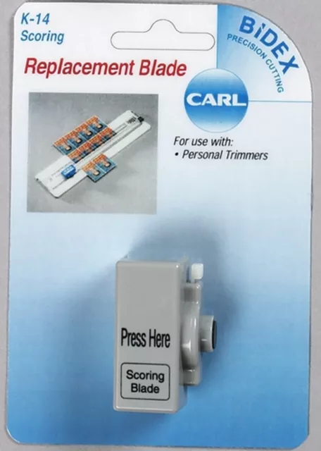 Carl K-14 Scoring Blade for Carl DC-50, DC-90, DC-95, DC-100 Trimmers