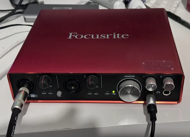 Focusrite Scarlett 6i6 1st Generation DJ機材 Focusrite Scarlett
