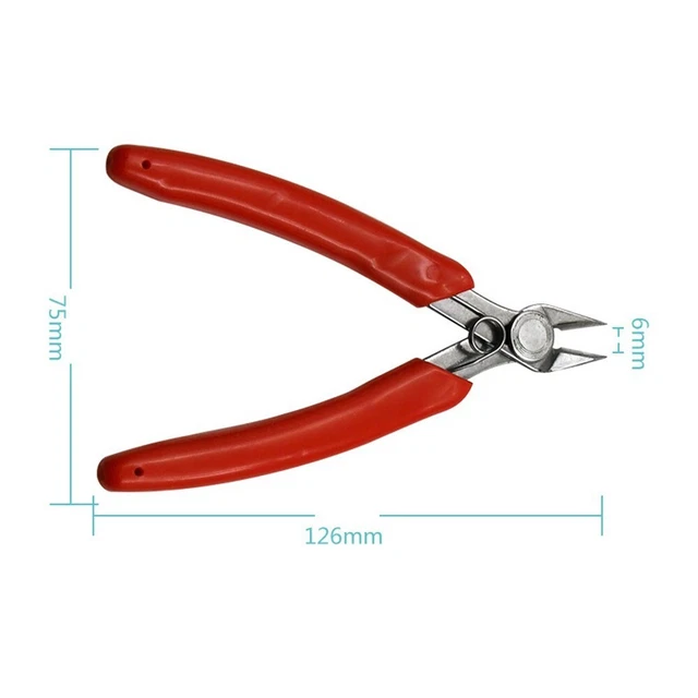 Pince à Angle Droit 90° 150mm | Coupe-fil électronique | Idéale Espaces Serrés & Bricolage