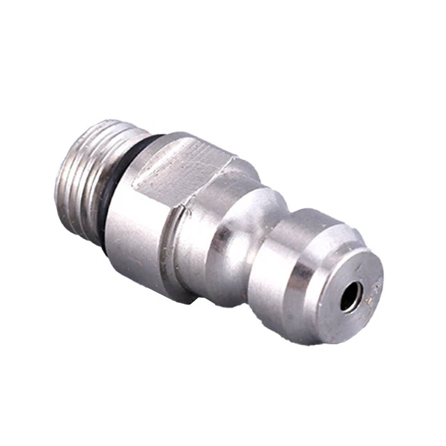 Adattatore spina disconnessione rapida resistente per raccordi compressore d'aria e altro