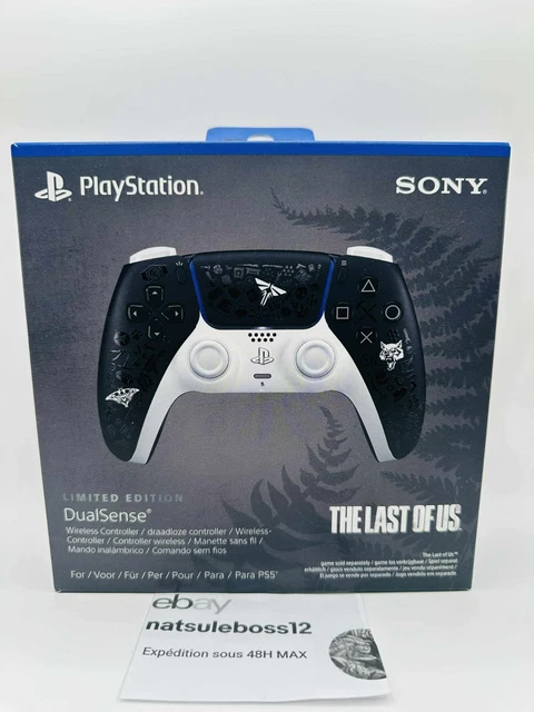 Sony Manette Sans Fil Sony Dualsense Blanc/Noir Pour Sony Playstation 5 pas cher