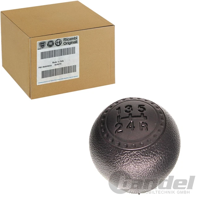 Alfa Romeo Bouton De Levier De Vitesses 6 Vitesses Pour 147/166/Mito ( 2008-2016) - Noir/cuir Alfa Romeo 147