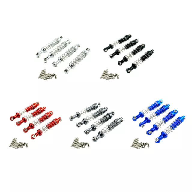 Amortisseur de voiture RC 4 pièces pour pièces de rechange de voiture RC à