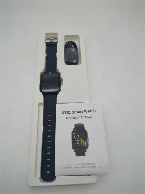Smartwatch Uhr Fitnesstracker Aktivitätstracker Watch (Blau), SpO2-Messung NEU