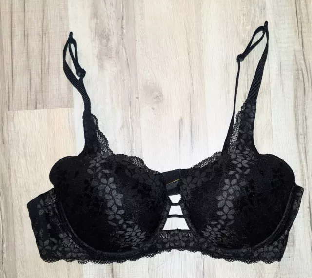 TK MAXX LADIES Black Cream Bralette Size Small 5.99 PicClick UK