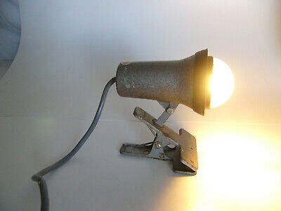Spot à pince LITA  vintage lampe déco industriel photo
