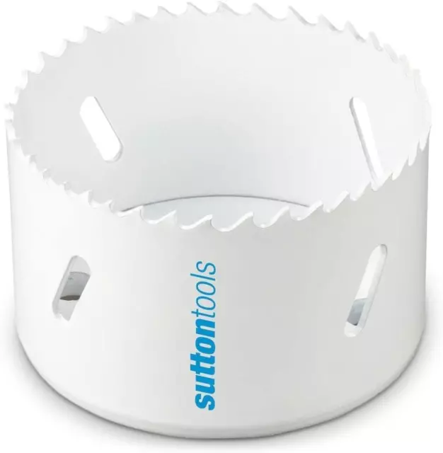 Sutton Tools H125 Bi-Metal HSS Cobalt Holesaw, 14 Mm Diameter, White