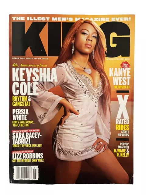 KING Magazine #25 (January/February 2006) Keyshia Cole “4th Anniversary Issue”